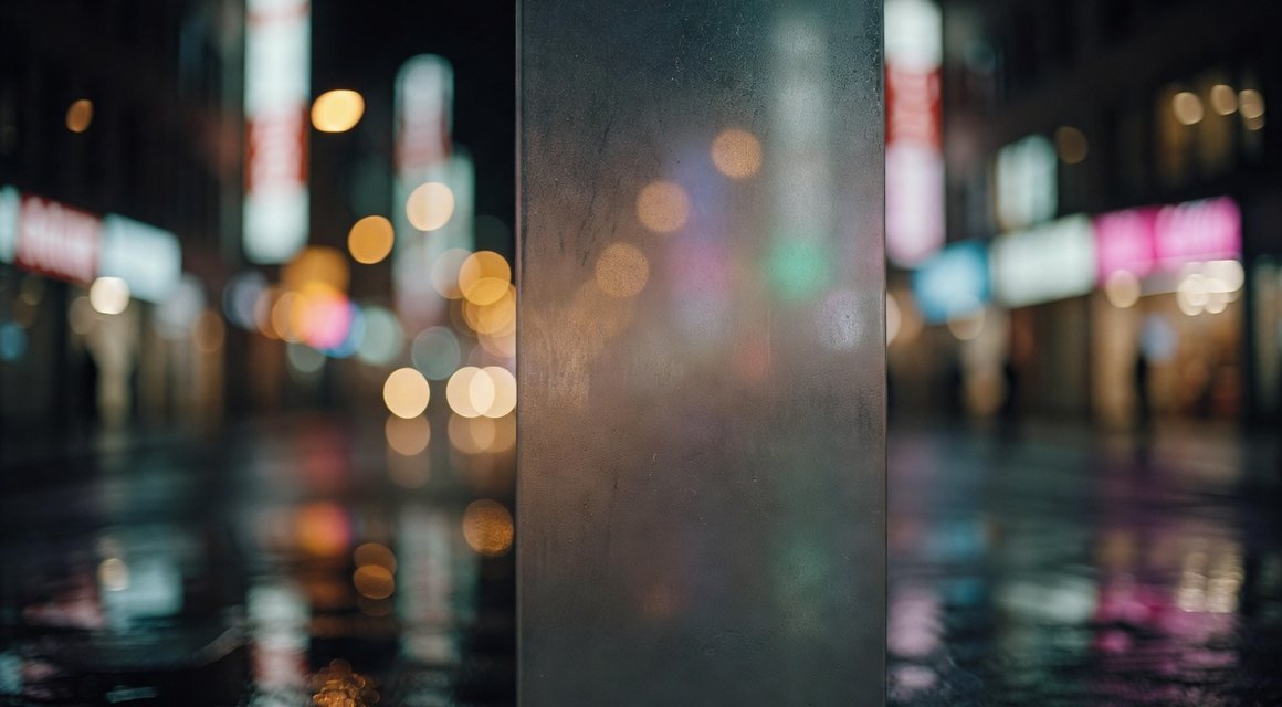 간유리 너머 — 잴 수 없는 것